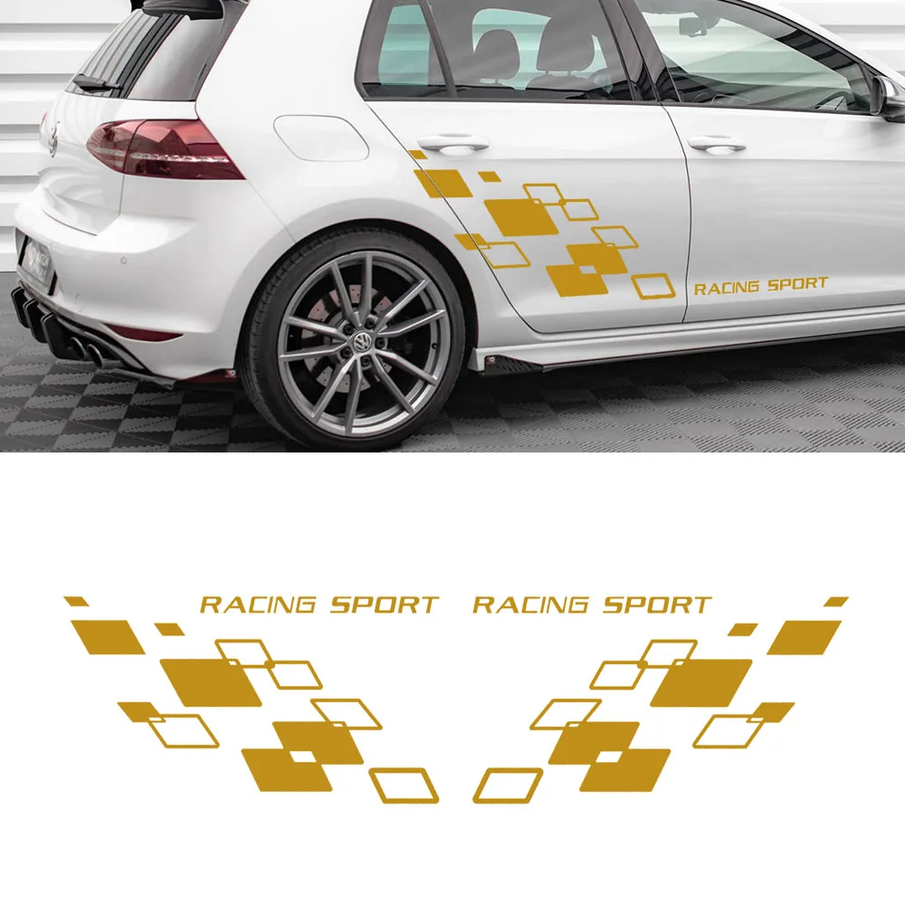Car Racing Lattices Sticker For Volkswagen-POLO Golf CC GTI-R LINE-R WRC-TSI Auto Body Side Door Decor Vinyl Decal DIY Sticker
Car Racing Lattices Sticker For Volkswagen-POLO Golf CC GTI-R LINE-R WRC-TSI Auto Body Side Door Decor Vinyl Decal DIY Sticker