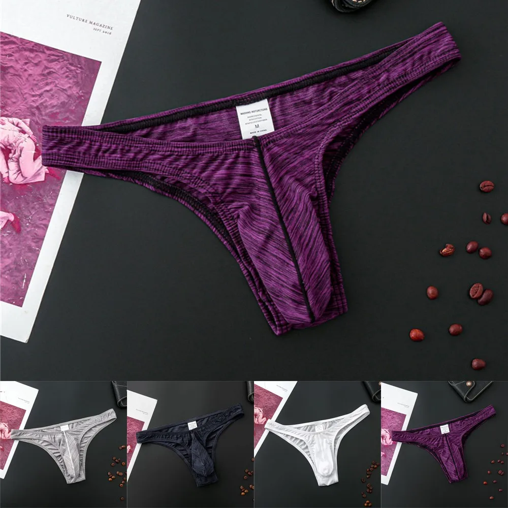 Mens Briefs Underwear Comfy Breathable Thong Ultra-Soft Low-rise Bikini G-String Bulge Pouch Underpants U-convex Elastic Panties
Mens Briefs Underwear Comfy Breathable Thong Ultra-Soft Low-rise Bikini G-String Bulge Pouch Underpants U-convex Elastic Panties