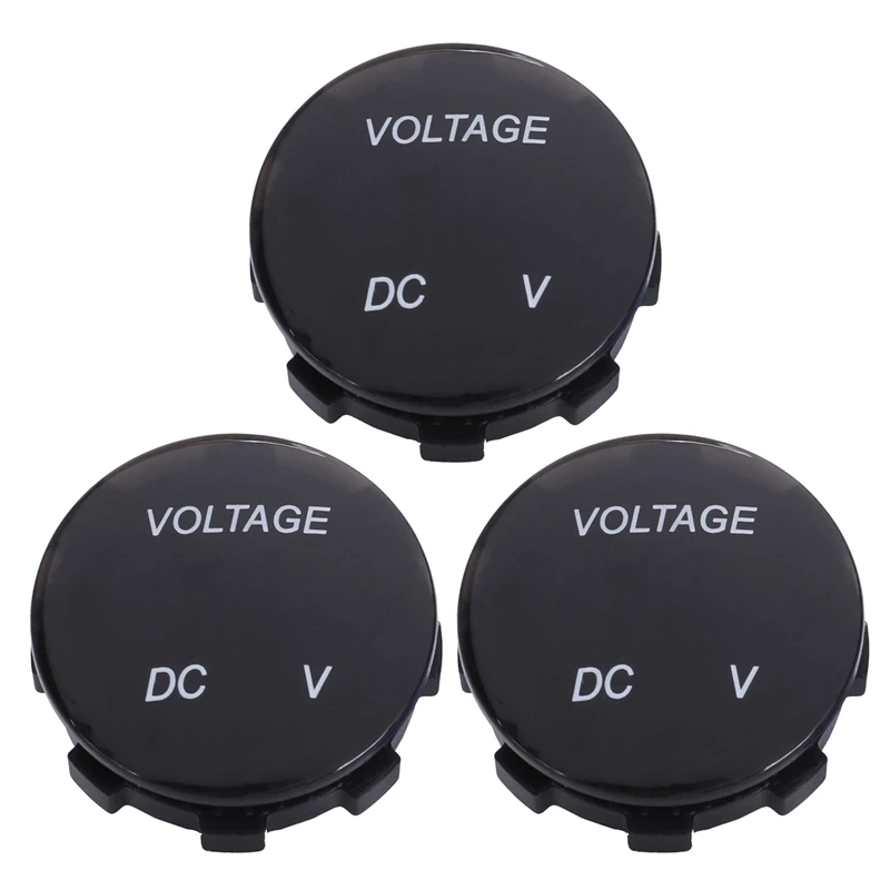TOP 3X Universal Digital Monitor Voltmeter Waterproof Voltage Meter LED Blue For DC 12V-24V Car Motorcycle Auto Truck
TOP 3X Universal Digital Monitor Voltmeter Waterproof Voltage Meter LED Blue For DC 12V-24V Car Motorcycle Auto Truck