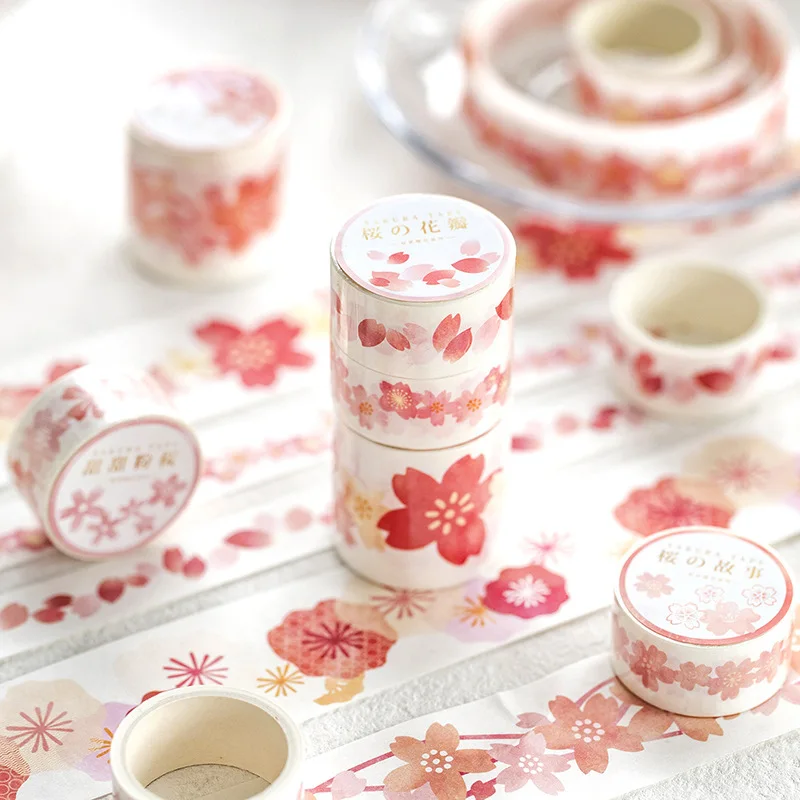 Кавайная 2 м маленькая свежая вишневая Цветущая васи лента для скрапбукинга Праздничная декоративная клейкая Маскировочная лента школьные... 
Кавайная 2 м маленькая свежая вишневая Цветущая васи лента для скрапбукинга Праздничная декоративная клейкая Маскировочная лента школьные...