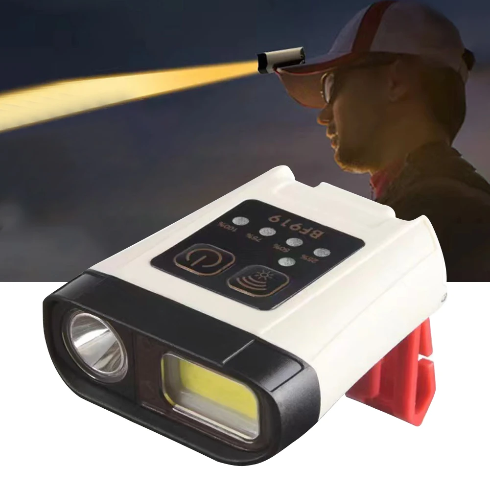 Rechargeable Cap Clip-on Head Lamp Headlight Hat Infrared Sensor Torch Camping Fishing Cycling Equipment Portable Outdoor Lights
Rechargeable Cap Clip-on Head Lamp Headlight Hat Infrared Sensor Torch Camping Fishing Cycling Equipment Portable Outdoor Lights