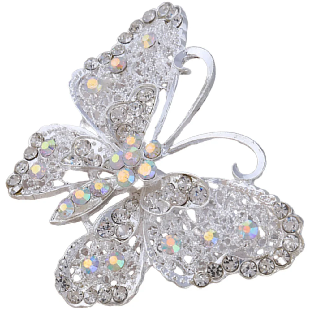 Rhinestone Brooch Attractive Design Breastpin Shining Fashion Pretty Elegant White Miss
Rhinestone Brooch Attractive Design Breastpin Shining Fashion Pretty Elegant White Miss