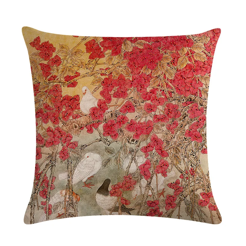 2/4PCS Outdoor Waterproof Pillowcase Vintage Flower Bird Sofa Cushion Case Home Decoration Bed Pillow Cover Car Cushion Cover
2/4PCS Outdoor Waterproof Pillowcase Vintage Flower Bird Sofa Cushion Case Home Decoration Bed Pillow Cover Car Cushion Cover