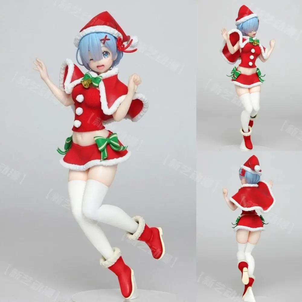 Rem Christmas clothes handmade anime sexy girl models toys desktop cases decorations Christmas present
Rem Christmas clothes handmade anime sexy girl models toys desktop cases decorations Christmas present