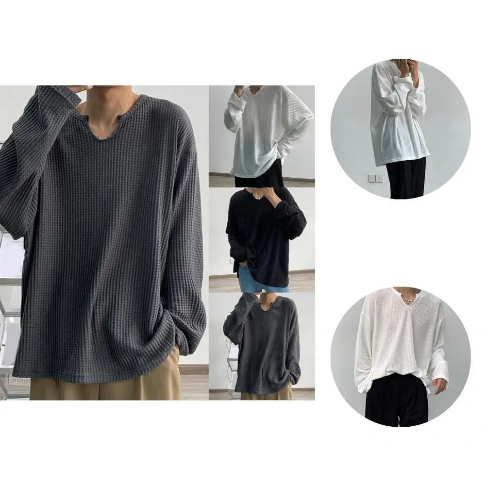 Spring Shirt Pure Colors Loose Pullover Casual Spring Shirt Men Shirt for Work
Spring Shirt Pure Colors Loose Pullover Casual Spring Shirt Men Shirt for Work