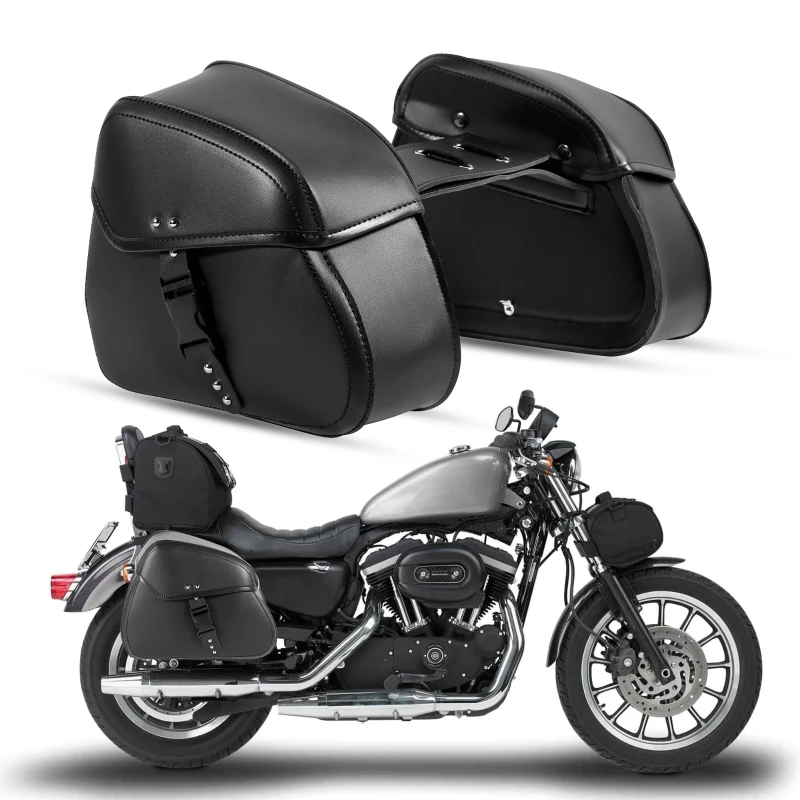 1Pair Universal Motorcycle Saddle Bags PU Leather Swingarm Bag Motorcycle Side Tool Bags
1Pair Universal Motorcycle Saddle Bags PU Leather Swingarm Bag Motorcycle Side Tool Bags