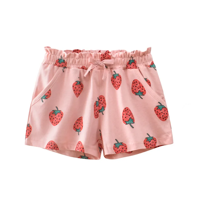 2023 Summer Elastic Waist Shorts Soft And Comfortable Fruit Strawberry Printing Children's Fashion Leisure Clothing For Girls
2023 Summer Elastic Waist Shorts Soft And Comfortable Fruit Strawberry Printing Children's Fashion Leisure Clothing For Girls