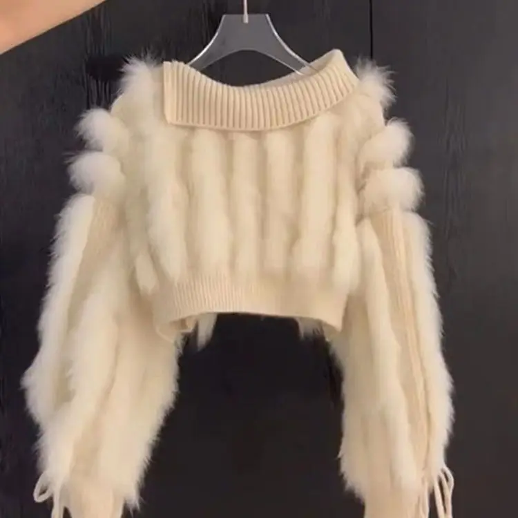Short Fur Coat Women's Autumn Winter Jacket 2023 New Thickened Outerwear Knitted Top
Short Fur Coat Women's Autumn Winter Jacket 2023 New Thickened Outerwear Knitted Top