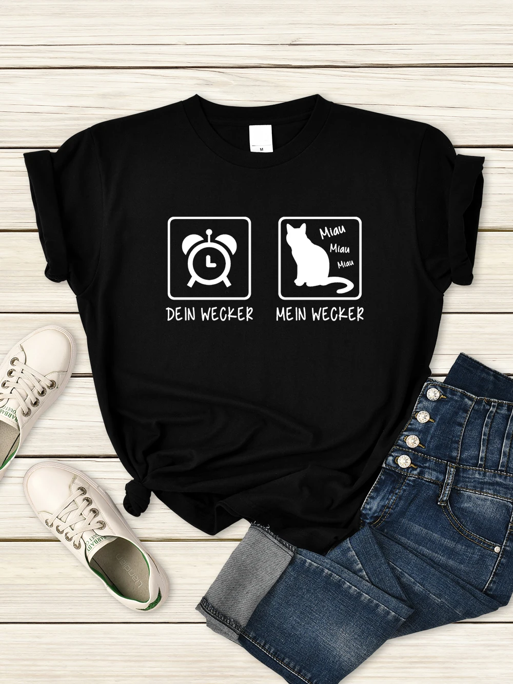 Cat My Alarm Clock Your Alarm Clock Women Tshirt Hip Hop Outdoor Clothing Sport Soft Short Sleeve Summer Quality Clothes Female
Cat My Alarm Clock Your Alarm Clock Women Tshirt Hip Hop Outdoor Clothing Sport Soft Short Sleeve Summer Quality Clothes Female