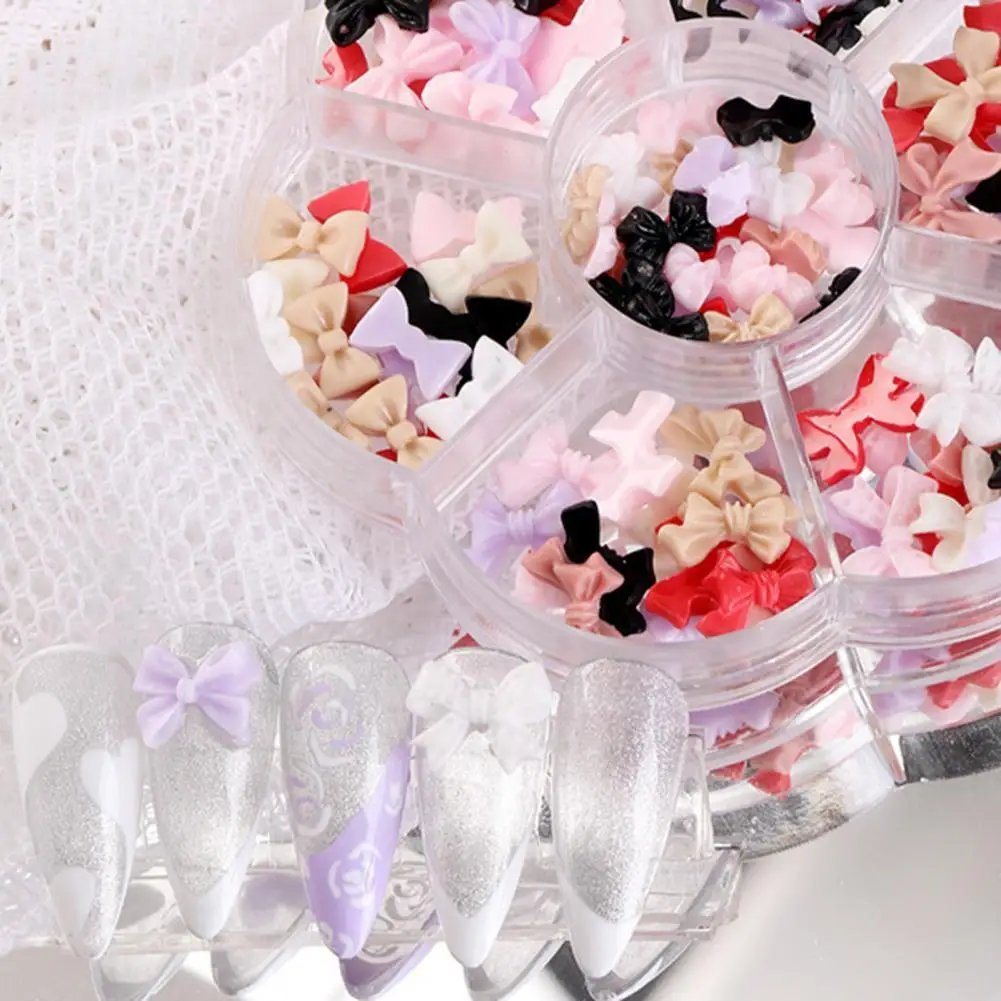 Stylish Accessories Various Color 3D Bow-knot Nail Art Decorations Manicure Accessories Nail Charms DIY Nail Decoration
Stylish Accessories Various Color 3D Bow-knot Nail Art Decorations Manicure Accessories Nail Charms DIY Nail Decoration