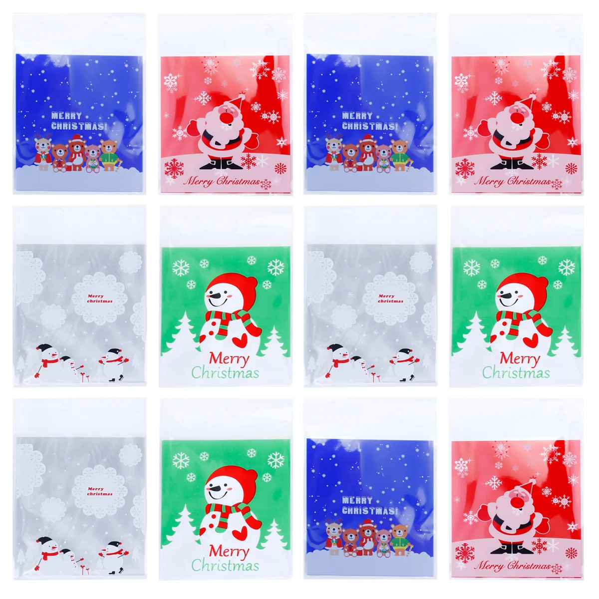 400pcs Christmas Gift Bags and Boxes Christmas Gift Bags Clear Clear Sealing Bags Holiday
400pcs Christmas Gift Bags and Boxes Christmas Gift Bags Clear Clear Sealing Bags Holiday
