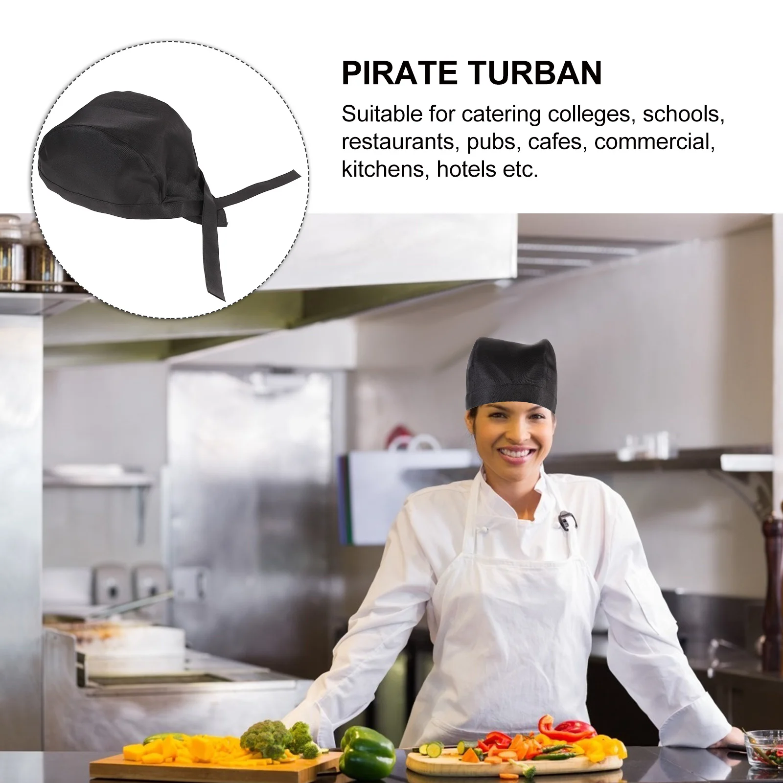 Hat Chef Cap Hatsmencooking Turban Kitchen Catering Caps Womenbeanie Server Scrub Baker Black Pirate Unisex Ribbon Cook Headwear
Hat Chef Cap Hatsmencooking Turban Kitchen Catering Caps Womenbeanie Server Scrub Baker Black Pirate Unisex Ribbon Cook Headwear