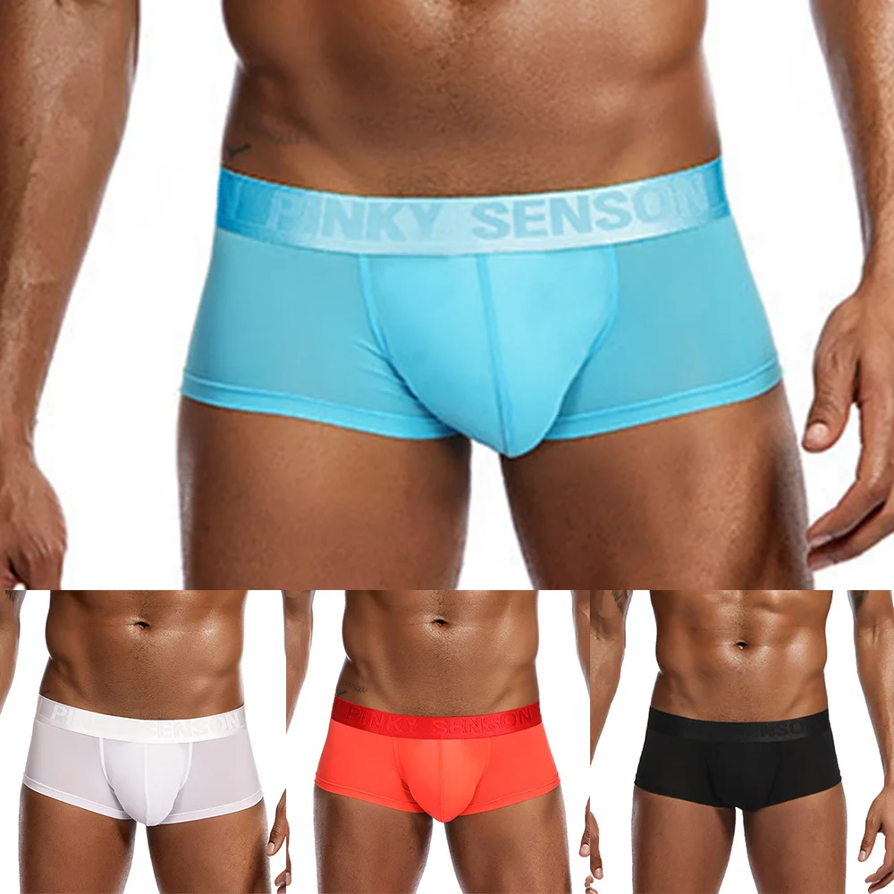 Men Sexy Ice Silk Low Rise Boxer Briefs Breathable Comfortable Stretch Shorts Trunk Underwear Underpants M-2XL
Men Sexy Ice Silk Low Rise Boxer Briefs Breathable Comfortable Stretch Shorts Trunk Underwear Underpants M-2XL