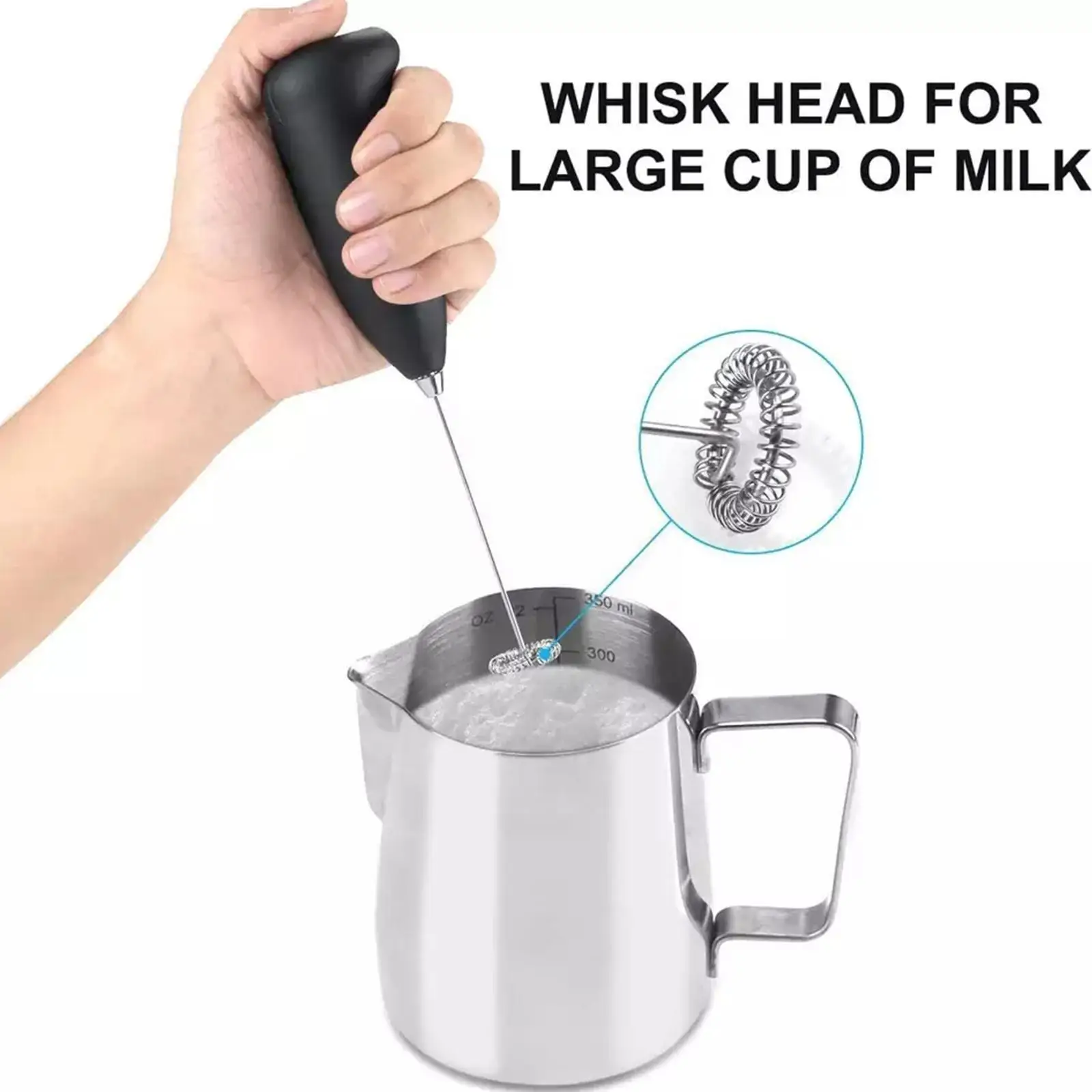Milk Frother Handheld Mixer Electric Coffee Foamer Stirrer Tool Portable Blenders Beater Egg Mini Cappuccino Home Whisk Kit C2g2
Milk Frother Handheld Mixer Electric Coffee Foamer Stirrer Tool Portable Blenders Beater Egg Mini Cappuccino Home Whisk Kit C2g2