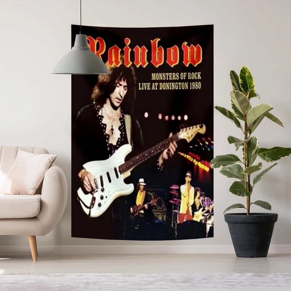 Рок-группа Радужный гобелен из полиэстера
Рок-группа Радужный гобелен из полиэстера