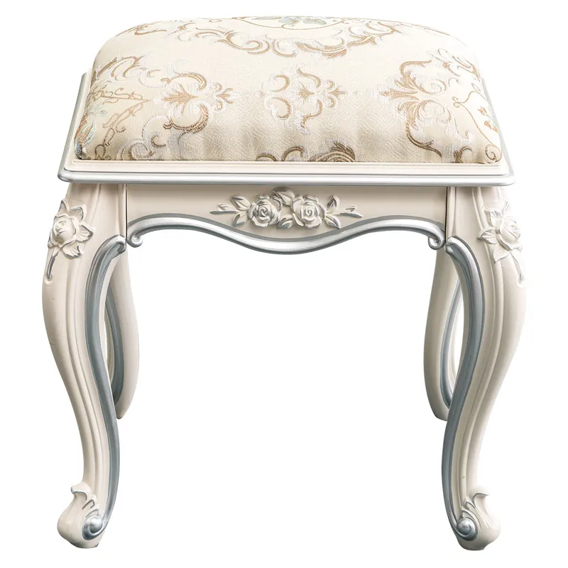 Dressing stool European ivory white makeup carved sofa bench for shoes stool PU leather art table dressing table stool
Dressing stool European ivory white makeup carved sofa bench for shoes stool PU leather art table dressing table stool