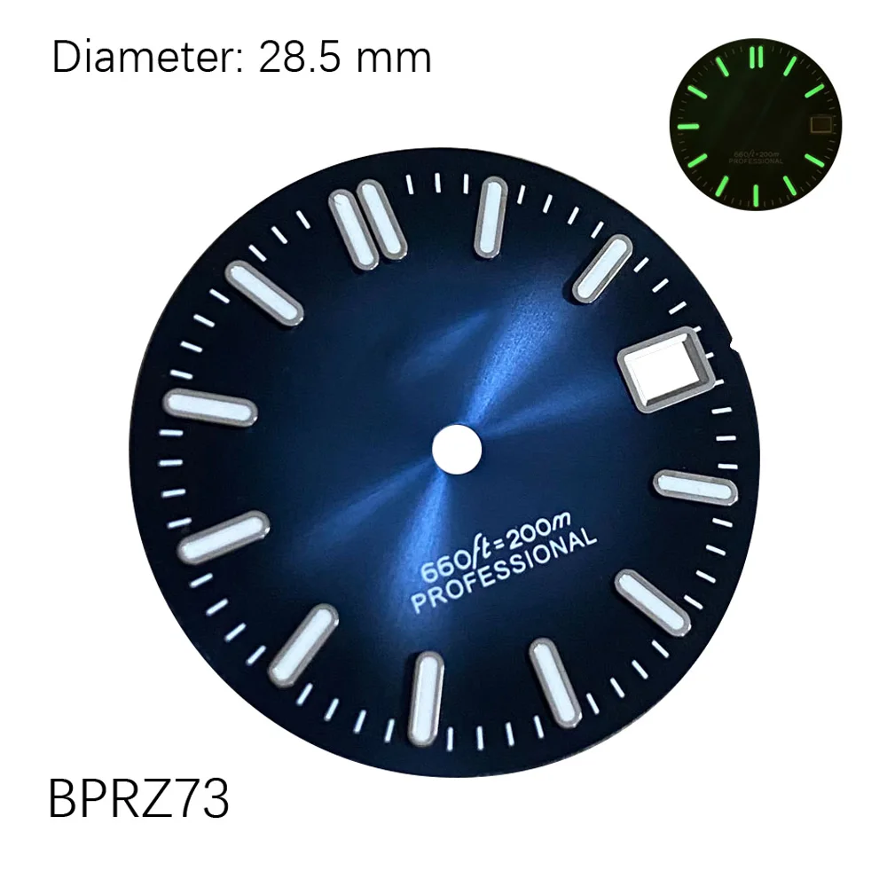 28.5mm Green Glow Sun Pattern Single Calendar Pin NH35 Dial NH35 case Watch Accessories Customized Watch / S mod
28.5mm Green Glow Sun Pattern Single Calendar Pin NH35 Dial NH35 case Watch Accessories Customized Watch / S mod