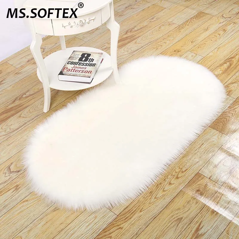 Коврики из искусственной овчины MS.SoftexSoft с защитой от детей, нескользящий коврик из искусственного меха, коврики для гостиной, длинный плюше... 
Коврики из искусственной овчины MS.SoftexSoft с защитой от детей, нескользящий коврик из искусственного меха, коврики для гостиной, длинный плюше...