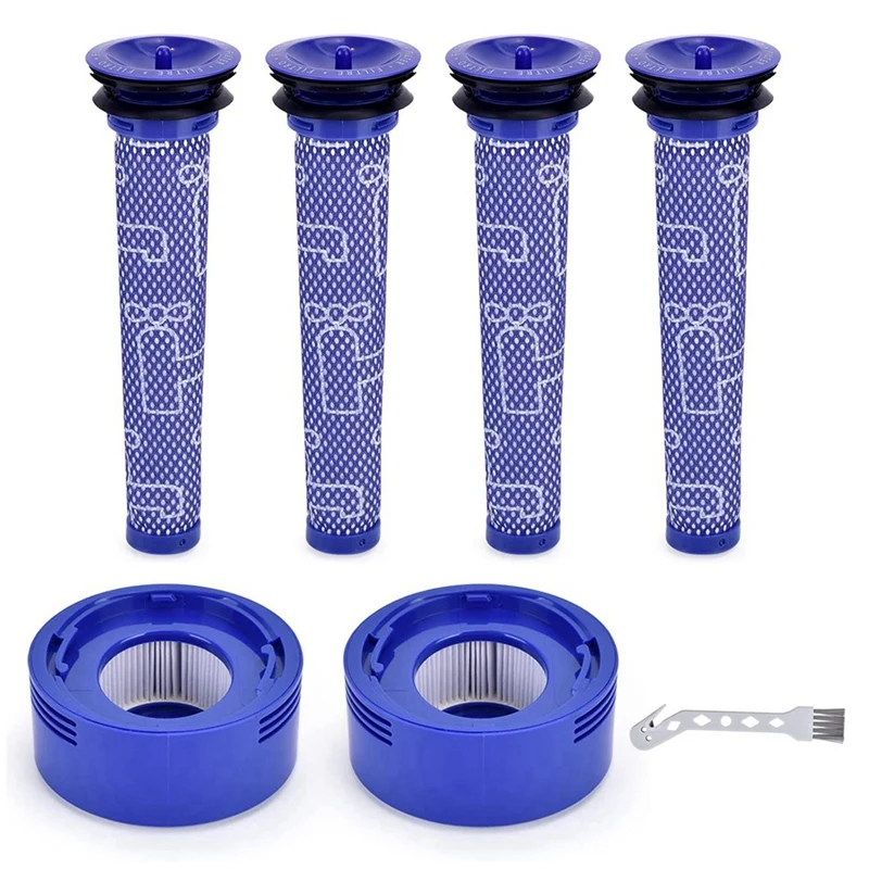 Фильтр V8 для пылесоса Dyson V8 V7, Сменный фильтр, набор аксессуаров, Комплект фильтров предварительной и контактной установки 96566101 96747801
Фильтр V8 для пылесоса Dyson V8 V7, Сменный фильтр, набор аксессуаров, Комплект фильтров предварительной и контактной установки 96566101 96747801