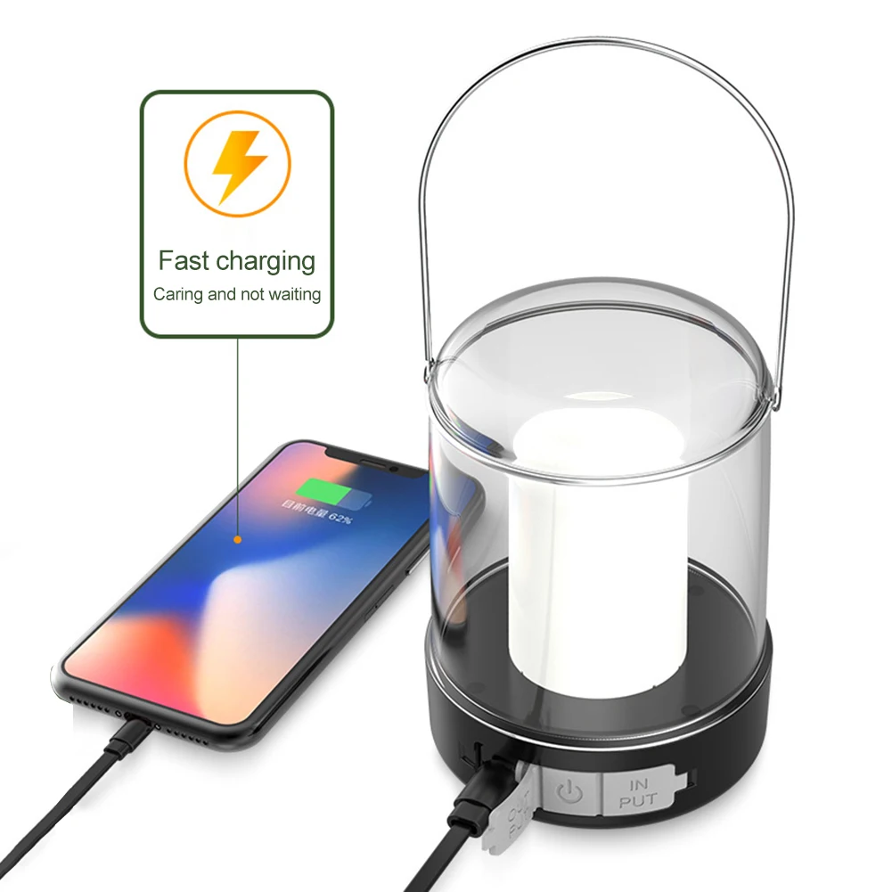 Portable Camping Light Outdoor Night Light Built-in Rechargeable Battery Waterproof Tent Light Outdoor Camping Equipment
Portable Camping Light Outdoor Night Light Built-in Rechargeable Battery Waterproof Tent Light Outdoor Camping Equipment