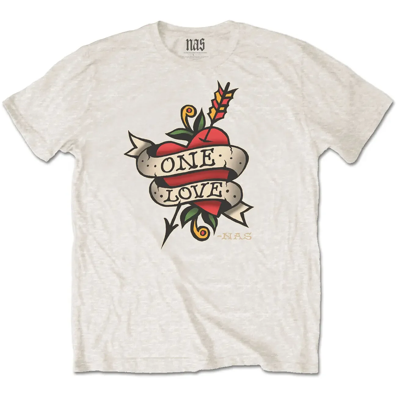 Nas Футболка Love Tattoo
