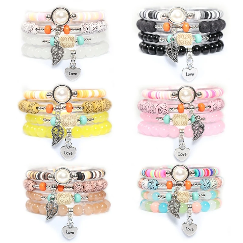 4Pcs Bohemian Stackable Beaded Bracelets Women Multicolor Elastic Beaded Bracelet Layered Beaded Adjustable Bracelet
4Pcs Bohemian Stackable Beaded Bracelets Women Multicolor Elastic Beaded Bracelet Layered Beaded Adjustable Bracelet