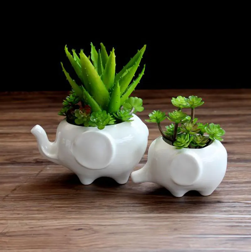 White Elephant Ceramic Flower Pot Home Gardening Decoration Gifts Ceramic Vase Nordic Decoration Home Household Living Room
White Elephant Ceramic Flower Pot Home Gardening Decoration Gifts Ceramic Vase Nordic Decoration Home Household Living Room