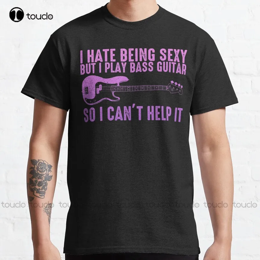 I Hate Be Sexy But I Play Bass Guitar - Cool Bass Player Классическая Футболка желтая рубашка Harajuku уличная цифровая печать
I Hate Be Sexy But I Play Bass Guitar - Cool Bass Player Классическая Футболка желтая рубашка Harajuku уличная цифровая печать