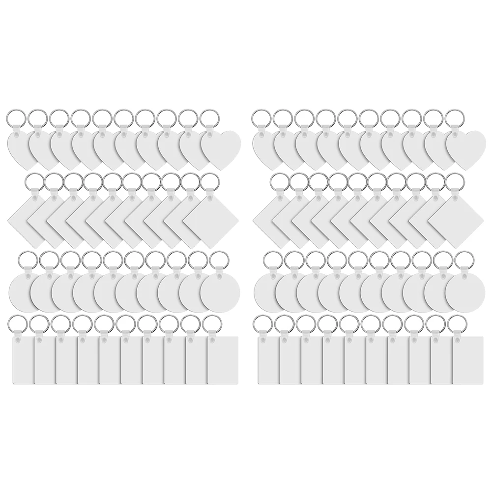 80Pcs Blank MDF Thermal Transfer Board Sublimation Printing Keyring Keychain for Heat Press Machine Gift Creative
80Pcs Blank MDF Thermal Transfer Board Sublimation Printing Keyring Keychain for Heat Press Machine Gift Creative