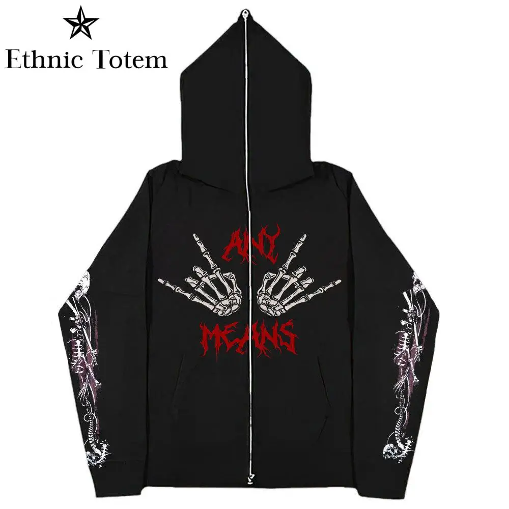 Y2K Zip Up Skeleton Hoodie Women Hoodies Goth Dragon Butterfly Print Long Sleeve Men Clothes Hoodie Oversized Sweatshirts Top 
Y2K Zip Up Skeleton Hoodie Women Hoodies Goth Dragon Butterfly Print Long Sleeve Men Clothes Hoodie Oversized Sweatshirts Top
