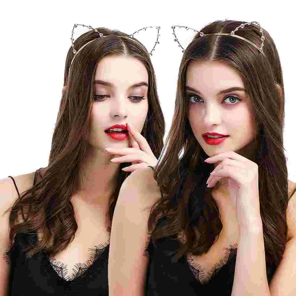 5 Pcs Cat Ears Headband Sequin Earrings Women Crystal Glitter Hair Hoop Miss Masquerade
5 Pcs Cat Ears Headband Sequin Earrings Women Crystal Glitter Hair Hoop Miss Masquerade