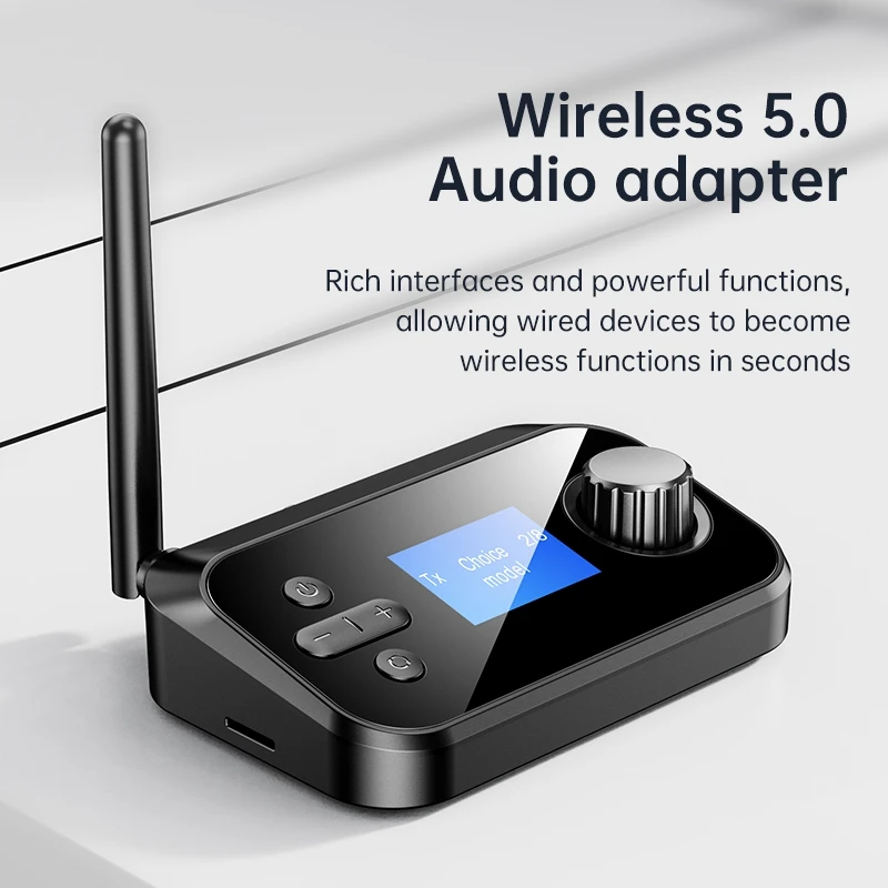Приемник-передатчик Bluetooth для ТВ, домашние стерео наушники, 3 в 1, Bluetooth 5,0, аудиоадаптер с экраном, AptX низкая задержка,
Приемник-передатчик Bluetooth для ТВ, домашние стерео наушники, 3 в 1, Bluetooth 5,0, аудиоадаптер с экраном, AptX низкая задержка,
