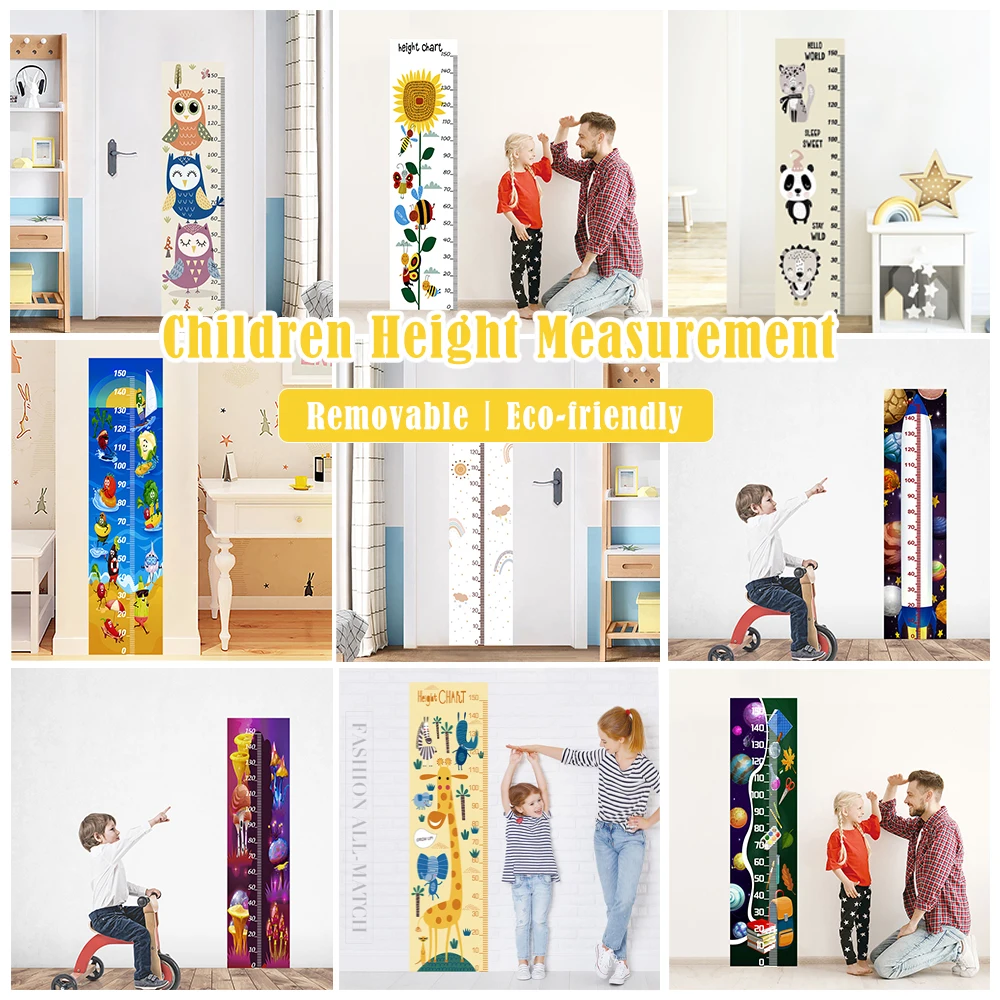 Cartoon Height Measurement Sticker Self-adhesive PVC Cute Animals Mural Wallpaper for Kids Room Nursery Kindergarten Wall Decor
Cartoon Height Measurement Sticker Self-adhesive PVC Cute Animals Mural Wallpaper for Kids Room Nursery Kindergarten Wall Decor
