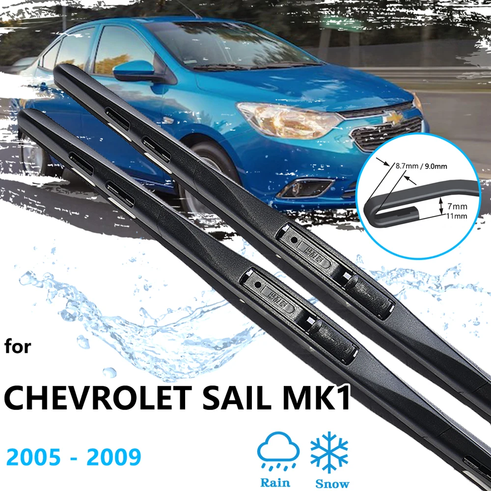 For Chevrolet Sail Corsa Plus MK1 2005 2006 2007 2008 2009 Car Wipers Blades Washer Accessories Front Auto Window Windscreen
For Chevrolet Sail Corsa Plus MK1 2005 2006 2007 2008 2009 Car Wipers Blades Washer Accessories Front Auto Window Windscreen
