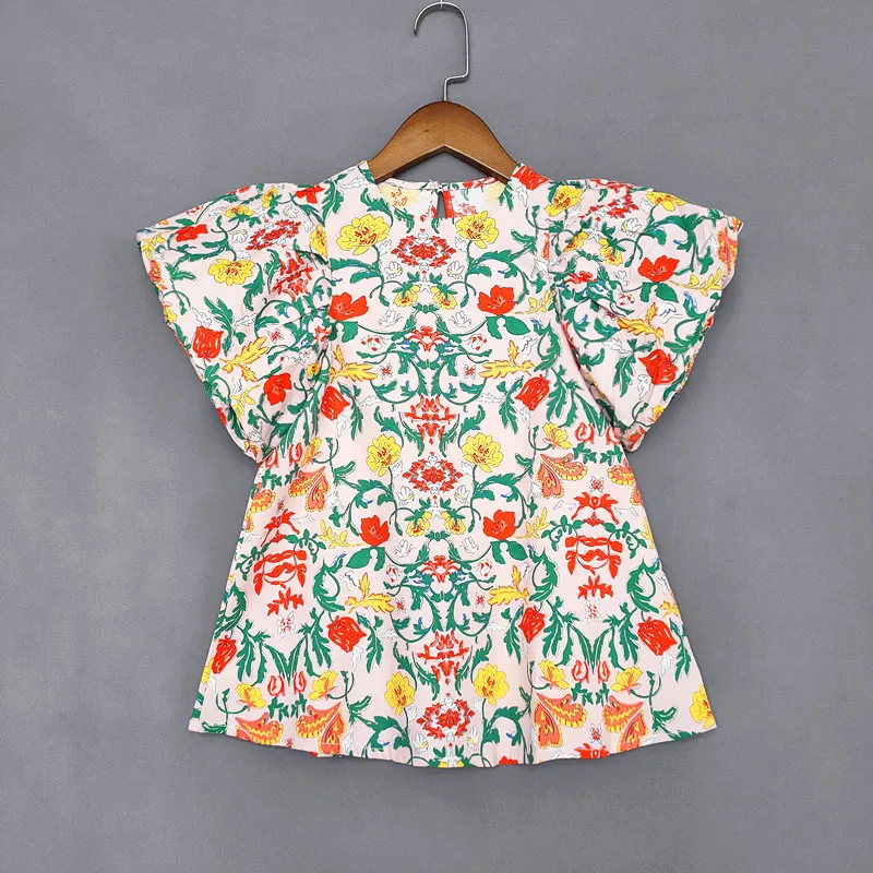 Vintage Girls Floral Puff Sleeve Princess Dresses Summer Babys Girls Cotton Printing Flower A line Dress Kids Children Clothing
Vintage Girls Floral Puff Sleeve Princess Dresses Summer Babys Girls Cotton Printing Flower A line Dress Kids Children Clothing