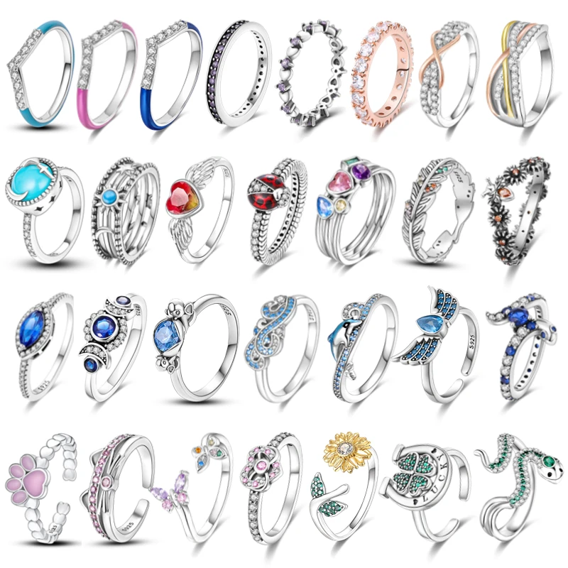 Sterling Silver 925 Rings For Women Colorful Diamonds Cubic Zircon Finger Ring For Women Jewelry Wedding Engagement Gift
Sterling Silver 925 Rings For Women Colorful Diamonds Cubic Zircon Finger Ring For Women Jewelry Wedding Engagement Gift