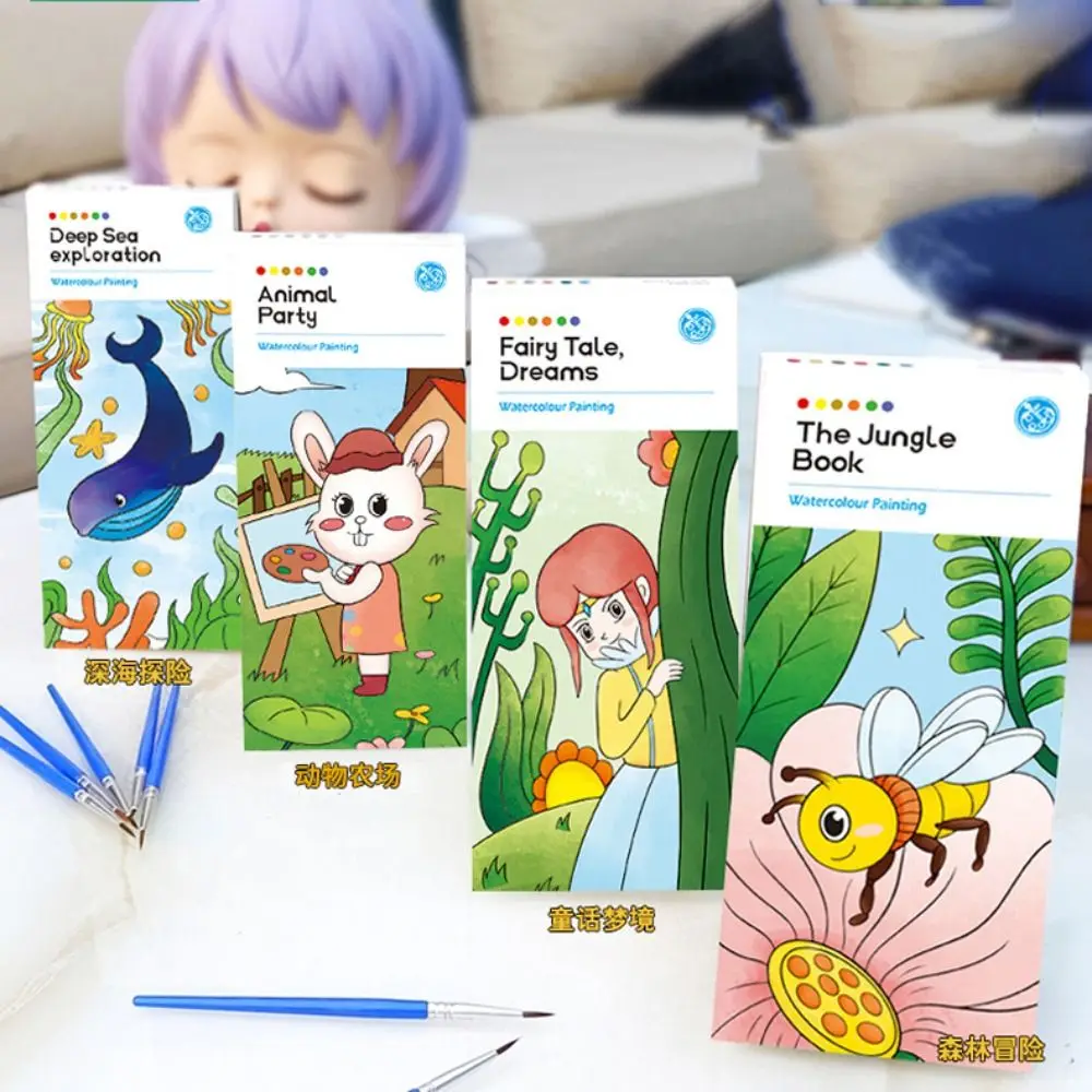 Student Child Gifts Graffiti Picture Book Pocket Watercolor Painting Book Coloring Water Painting Book Painting Toy
Student Child Gifts Graffiti Picture Book Pocket Watercolor Painting Book Coloring Water Painting Book Painting Toy