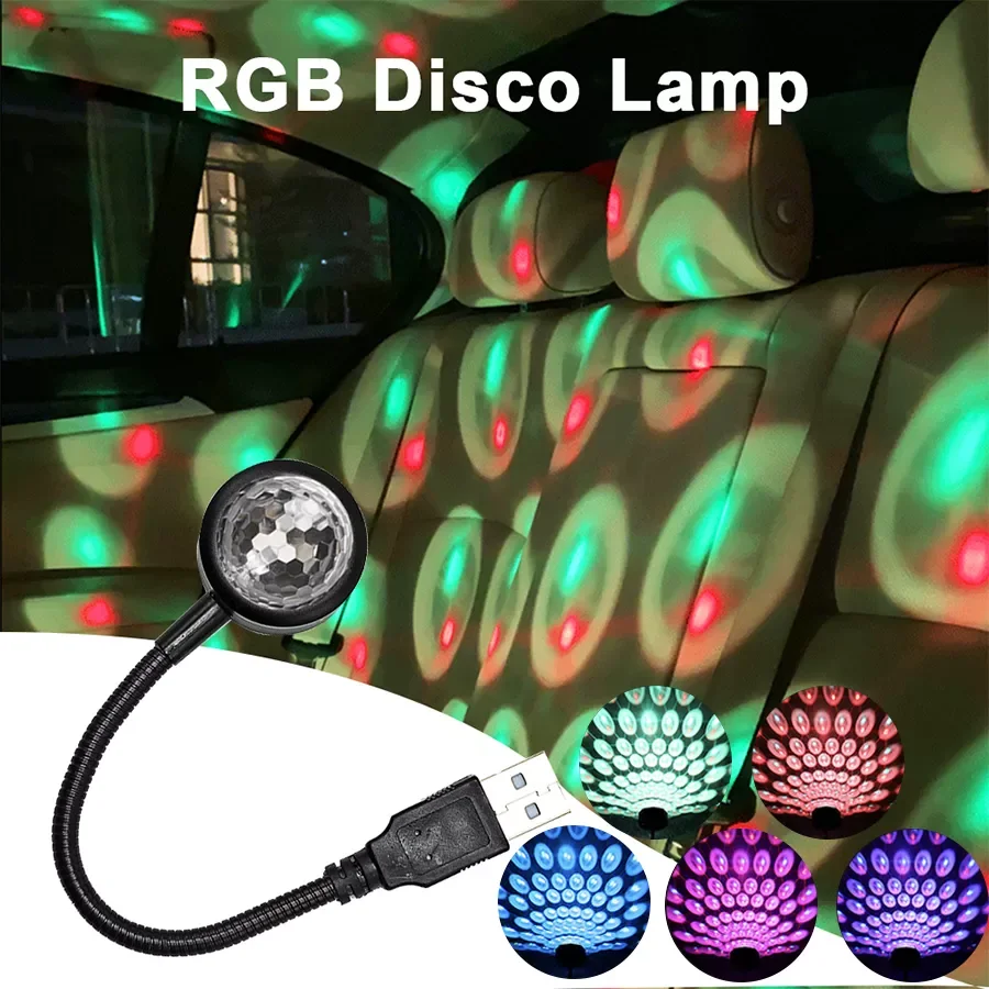 Disco Light Sound Activited Disco Ball LED Projector Party Lights For Car Nightclub Room Decoration Birthday Gift for Kids 
Disco Light Sound Activited Disco Ball LED Projector Party Lights For Car Nightclub Room Decoration Birthday Gift for Kids