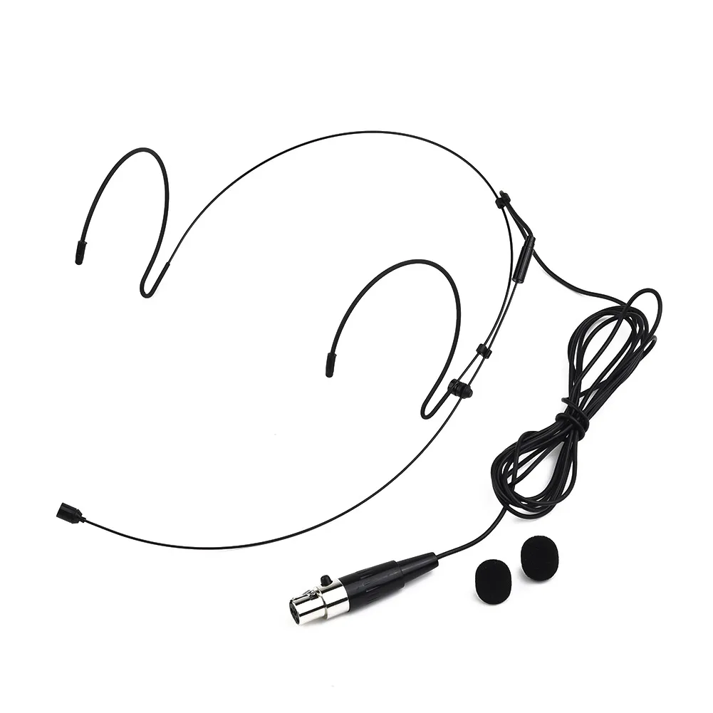 Double Earhook Headset Microphone Headworn Omnidirectional Condenser Microphone For Sennheiser For Shure Wireless Parts
Double Earhook Headset Microphone Headworn Omnidirectional Condenser Microphone For Sennheiser For Shure Wireless Parts