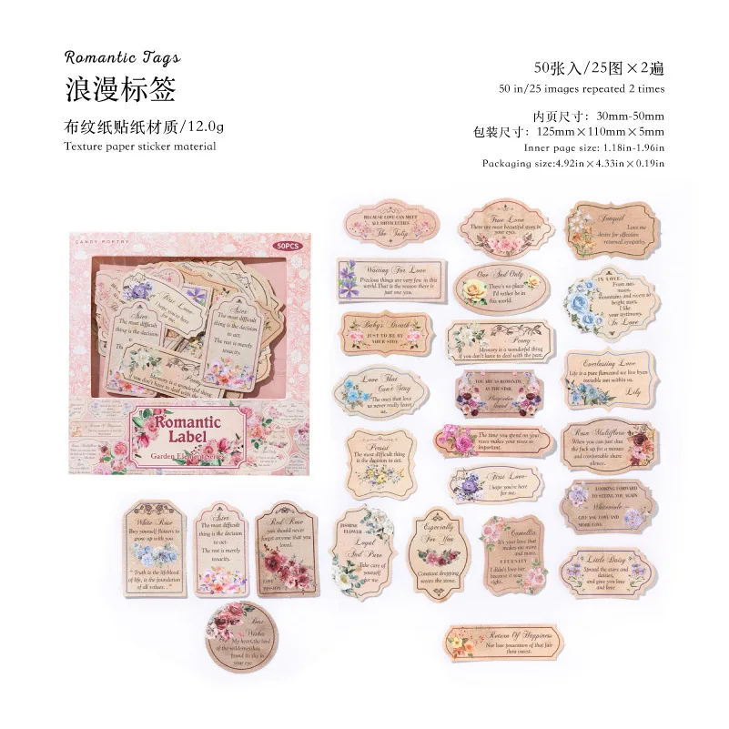 Набор наклеек Alideco 50 шт.
Набор наклеек Alideco 50 шт.