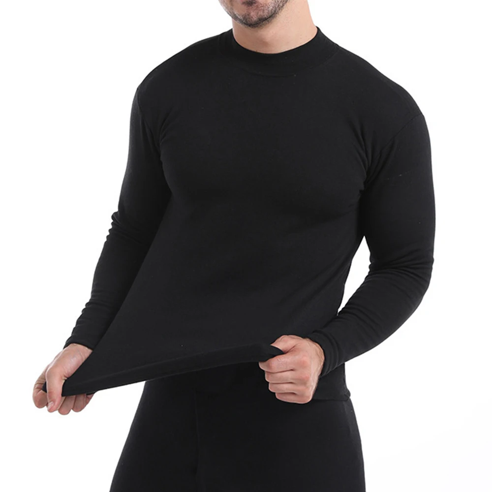 Men's Velvet Thickened Thermal Underwear Winter Warm Set In The Collar Bottoming Warm Autumn Half Turtleneck Top Pants
Men's Velvet Thickened Thermal Underwear Winter Warm Set In The Collar Bottoming Warm Autumn Half Turtleneck Top Pants