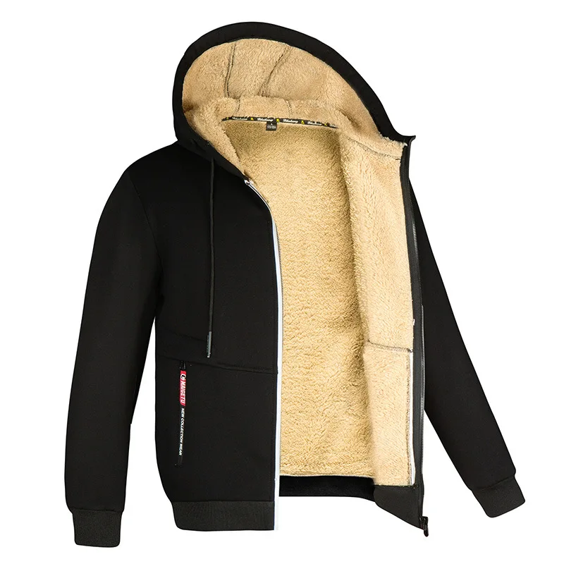 Autumn and Winter Men's Hooded Cashmere Thickened Cashmere Cold Resistant Cardigan Sweater Oversize Coat
Autumn and Winter Men's Hooded Cashmere Thickened Cashmere Cold Resistant Cardigan Sweater Oversize Coat