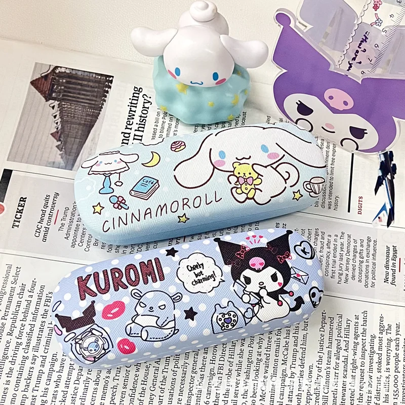 Cute Cartoon Anime Sanrio Cinnamoroll Kuromi Waterproof Dustproof Glasses Case Storage Box Student Portable
Cute Cartoon Anime Sanrio Cinnamoroll Kuromi Waterproof Dustproof Glasses Case Storage Box Student Portable