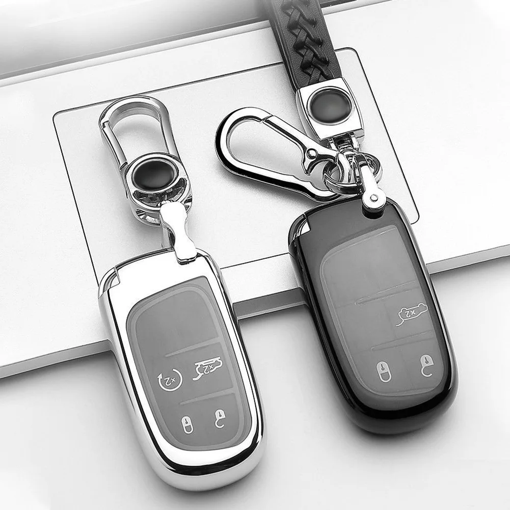 NEW TPU Car Key Fob Case Cover Protector For Jeep Grand Cherokee Dodge Challenger Durango Caravan Accessories
NEW TPU Car Key Fob Case Cover Protector For Jeep Grand Cherokee Dodge Challenger Durango Caravan Accessories