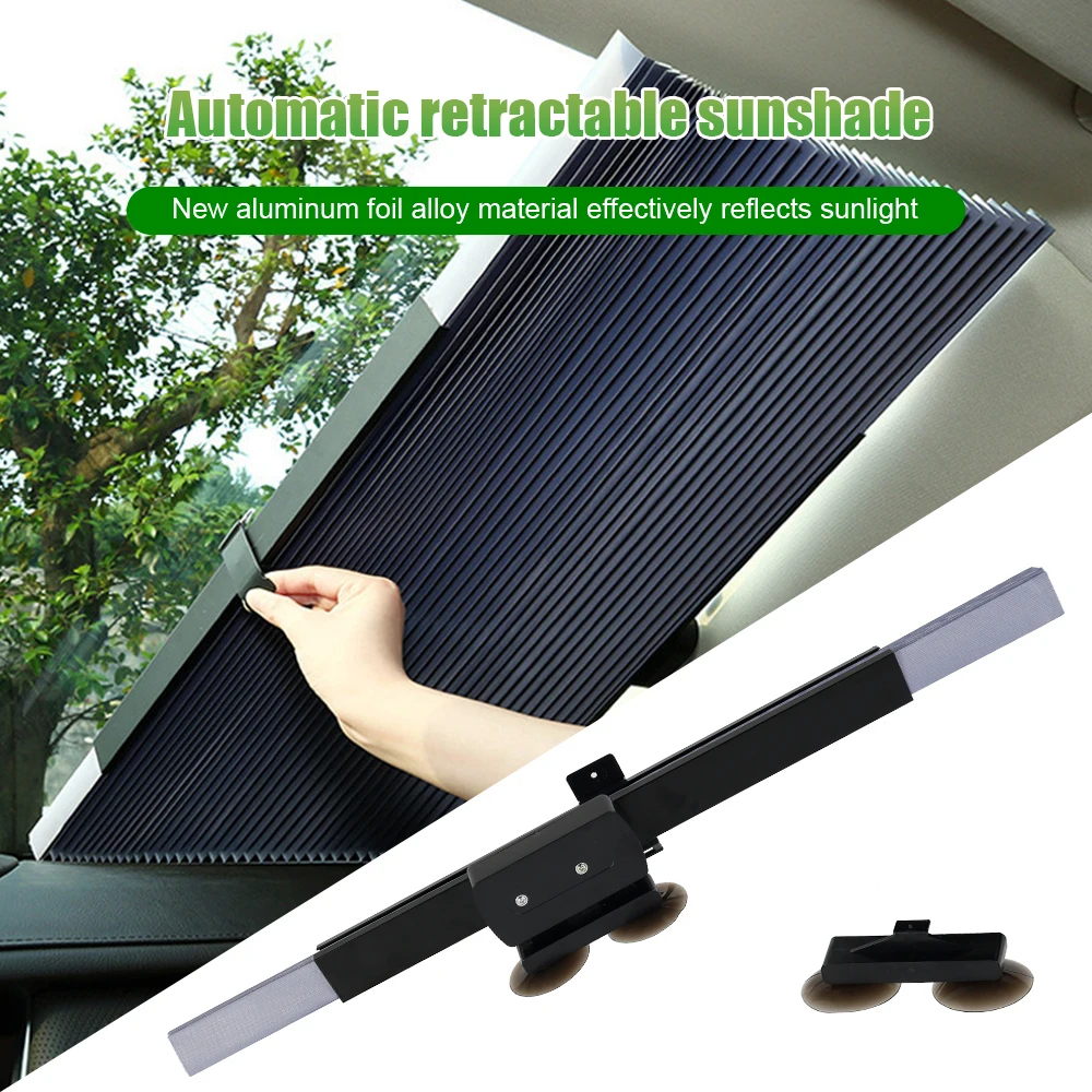 Car Windshield Sunshade Cover Automatic Retractable Sunblind Front Windscreen Cover Car Windshield Summer Waterproof Protector
Car Windshield Sunshade Cover Automatic Retractable Sunblind Front Windscreen Cover Car Windshield Summer Waterproof Protector