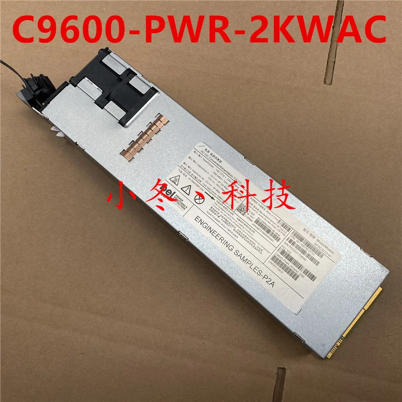 Original Almost New Power Supply For CISCO C9600 2000W Power Supply C9600-PWR-2KWAC SPACSCO-67 341-100792-01
Original Almost New Power Supply For CISCO C9600 2000W Power Supply C9600-PWR-2KWAC SPACSCO-67 341-100792-01
