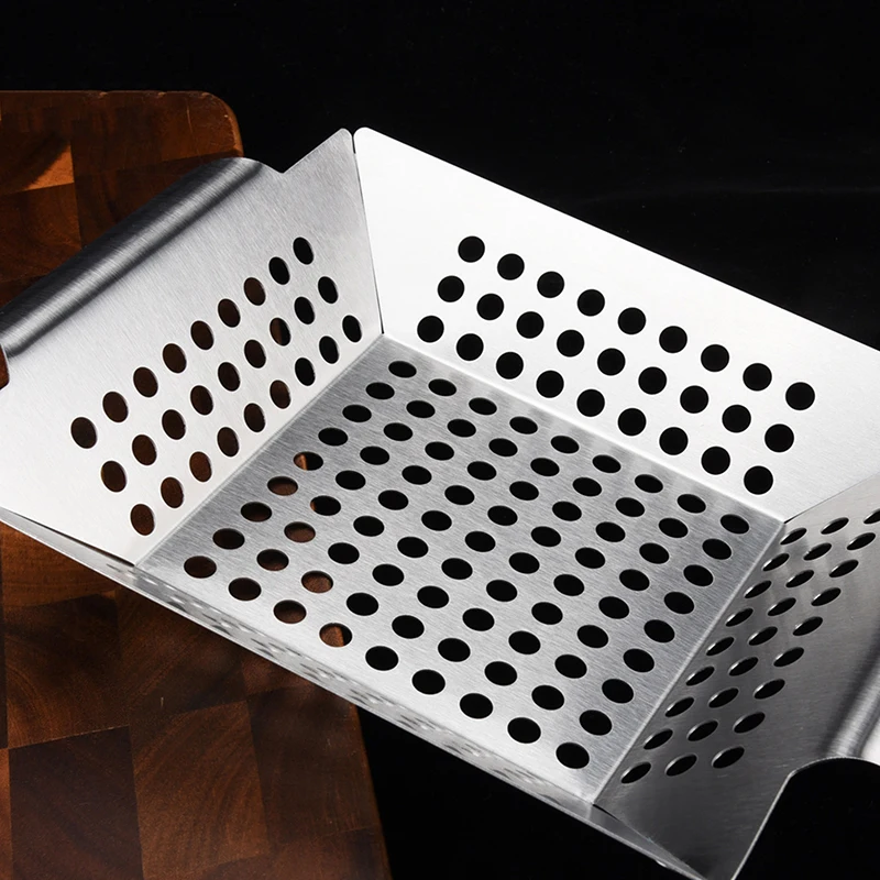 Grilling Basket Baking Dish Vegetables Meat Baking Pan Non-stick Grill Basket Barbecue Accessories Tray BBQ Tool Kitchen Gadgets
Grilling Basket Baking Dish Vegetables Meat Baking Pan Non-stick Grill Basket Barbecue Accessories Tray BBQ Tool Kitchen Gadgets