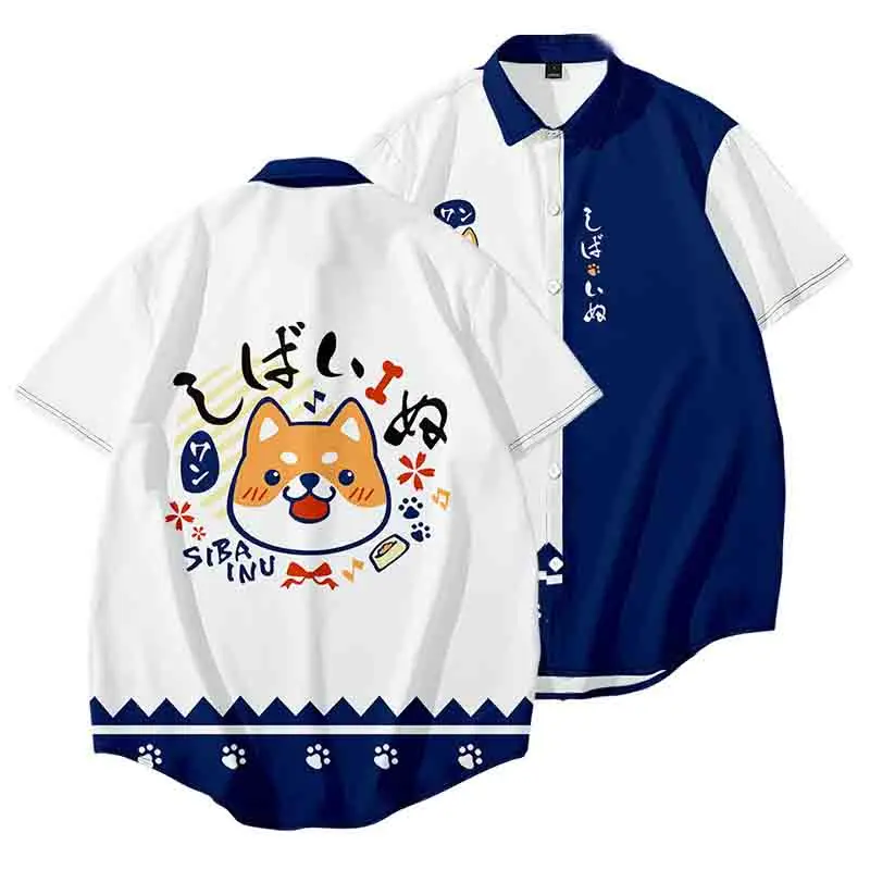 New Shiba Inu Cosplay T-shirt Cloak Dogs Haori Anime t shirt Polyester Summer kidsTees tops
New Shiba Inu Cosplay T-shirt Cloak Dogs Haori Anime t shirt Polyester Summer kidsTees tops