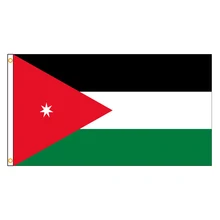 90x150cm The Hashemite Kingdom of Jordan National Flag for Decoration