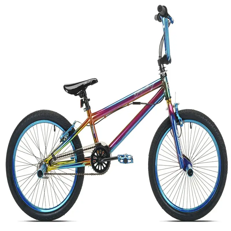 20-inch Girl's Fantasy BMX , Multicolor Iridescent For Age 4-10 Boys and Girls Before School Gift
20-inch Girl's Fantasy BMX , Multicolor Iridescent For Age 4-10 Boys and Girls Before School Gift
